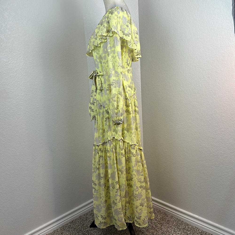 Revolve X ASTR The Label KAYLANI Tiered MIDI DRESS Size Small NWT - Picture 12 of 14